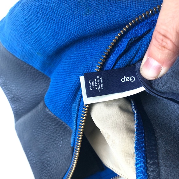 Gap Two Tone Leather Clutch - Picture 4 of 5